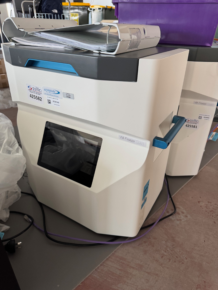 Image of Asymptote Via Freeze Quad Controlled Rate Freezer